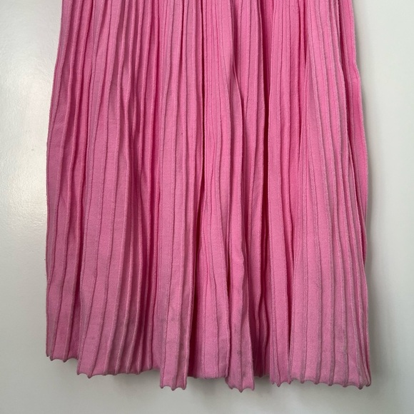 Anthropologie Long Sleeve Ribbed Sweater Midi Dress - Bubblegum Pink – Size XL - Picture 13 of 13